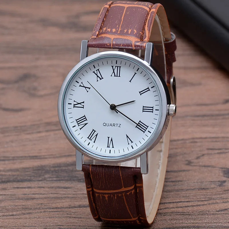 Quartz Wristwatch Luminous Men belt Watches Classic Calendar Mens Business Steel Watch Relogio Masculino Popular Saati Ho